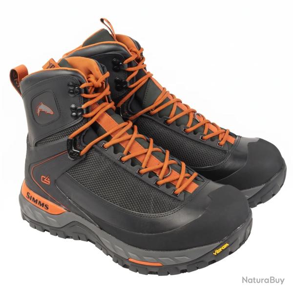 Chaussures de wading SIMMS G4 Pro Powerlock Carbon feutre 47 (14)