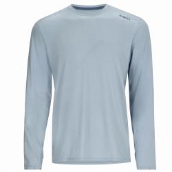 Tee shirt SIMMS Solarflex Crew Steel Blue Heather 3XL