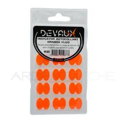 Indicateur de touche DEVAUX adh&eacute;sif orange fluo