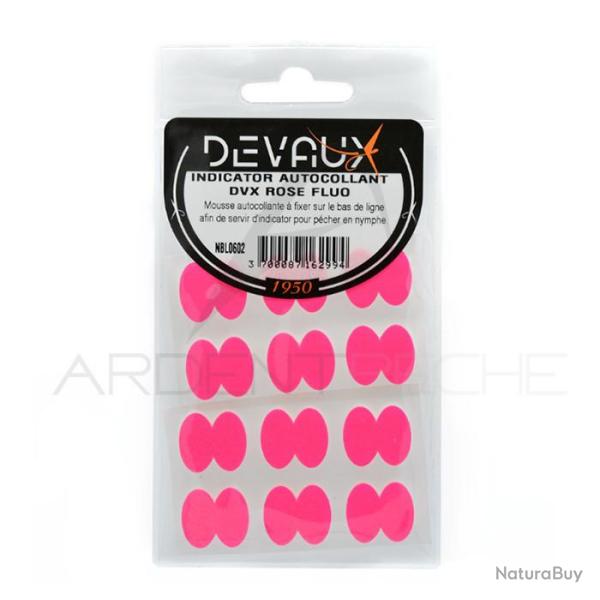 Indicateur de touche DEVAUX adh�sif rose fluo