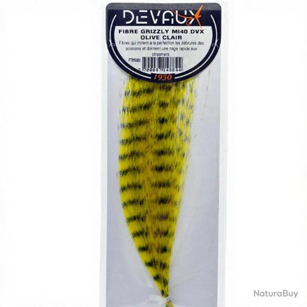 Fibre grizzly MI40 DEVAUX Olive clair