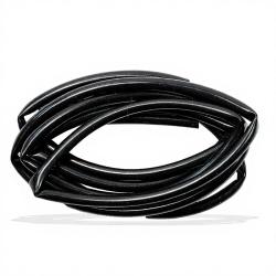 Gaine pvc noir &Oslash;int 3mm - &Oslash;ext 3.75mm