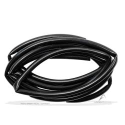 Gaine pvc noir &Oslash;int 0.8mm - &Oslash;ext 1.2mm
