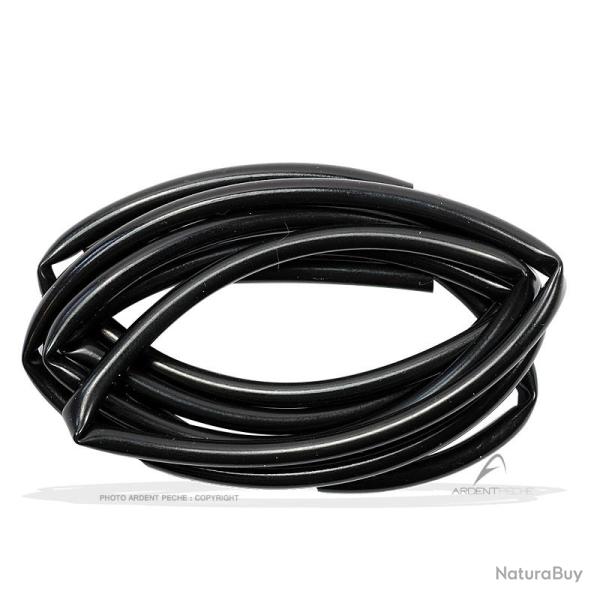 Gaine pvc noir �int 0.8mm - �ext 1.2mm