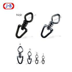 Emerillon JB seul n&deg;4 (17mm) noirs