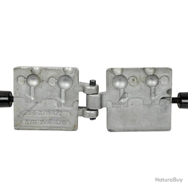 Moule � plombs jig type 324 324040 - 3 empreintes 1gr