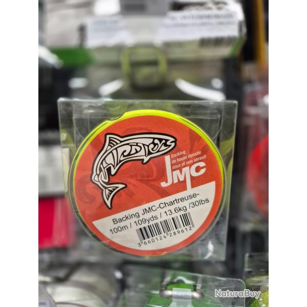 BACKING - JMC - CHARTREUSE - 100M - 13.6HG - 30LBS