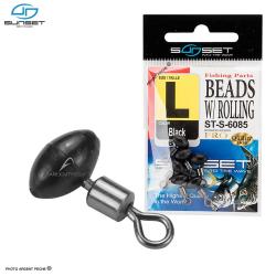 Coulisseau SUNSET Beads with rolling ST S 6085 L