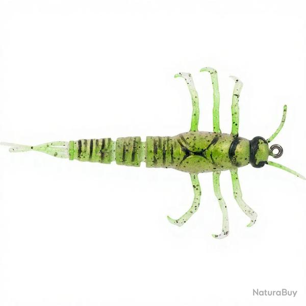 Leurre souple SAVAGE GEAR 3D TPE Mayfly nymph 03 Green