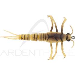 Leurre souple SAVAGE GEAR 3D TPE Mayfly nymph 05 Yellow belly