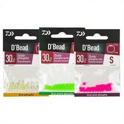 Perles DAIWA Ovales phospho S Rose phospho