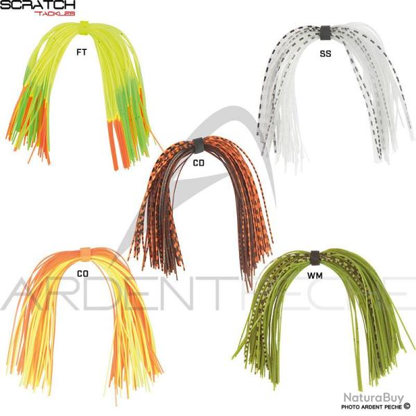 SCRATCH TACKLE Jupe silicone spinner CD Crawdad