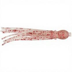 Leurre souple NIKKO Octopus 3.5 UV Red glitter