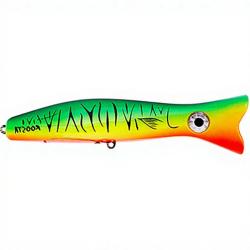 Poisson nageur HALCO Roosta popper 80 H52 Fluoro green