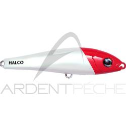 Poisson nageur HALCO Slidog 125 H53 White red head