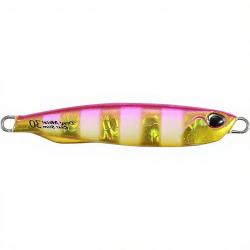 Jig DUO Drag metal cast slim 80g PJA0045 Pink gold zebra glow