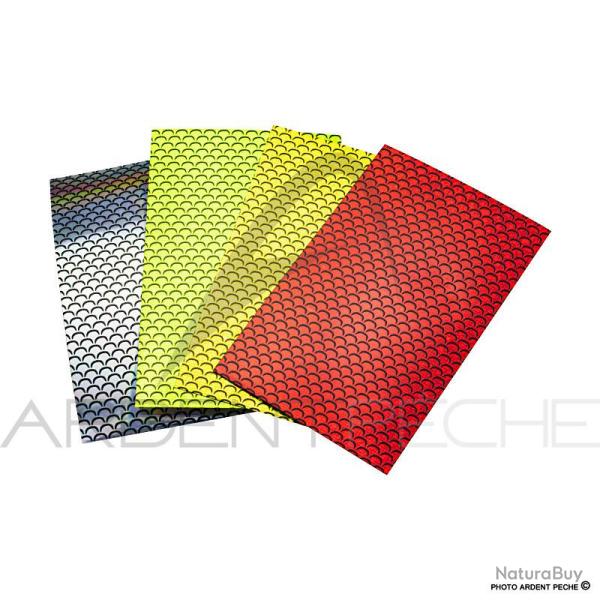 3D Fish scale Rouge