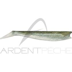 Leurre souple ULTIMATE FISHING Twinshad 130 x1 Green pearl
