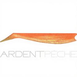 Leurre souple ULTIMATE FISHING Twinshad 130 x1 Orange gold
