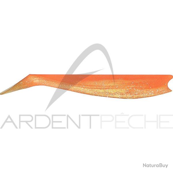 Leurre souple ULTIMATE FISHING Twinshad 130 x1 Orange gold