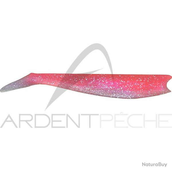 Leurre souple ULTIMATE FISHING Twinshad 130 x1 Pink back silver glitter