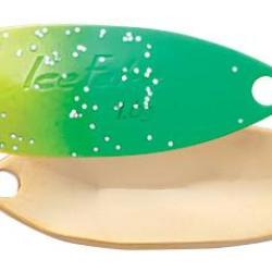 Cuiller ondulante VALKEIN Ice fake 2.6g Shime lime gold 27