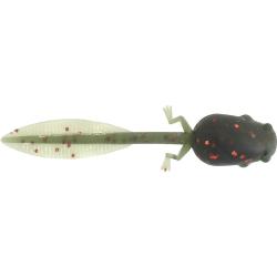 Leurre souple NIKKO Zaza tadpoles 532 Watermelon red flake