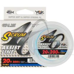 Tresse assist hook YGK Galis scrum 16 assist line 6