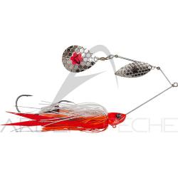 Spinnerbait SAVAGE GEAR Da bush 14cm 21g Red head silver