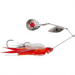 Spinnerbait SAVAGE GEAR Da bush 14cm 21g Red head silver