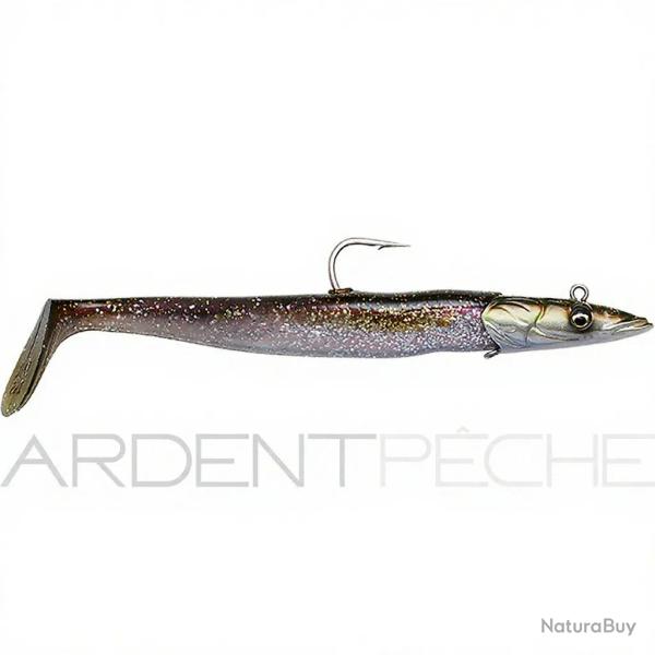 Leurre souple SAVAGE GEAR Sandeel V2 15.5cm Green silver