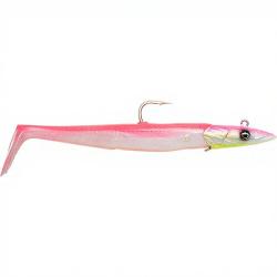 Leurre souple SAVAGE GEAR Sandeel V2 15.5cm Pink pearl silver
