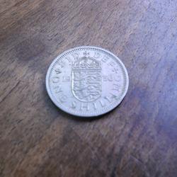 monnaie one schilling  elisabeth II  1956
