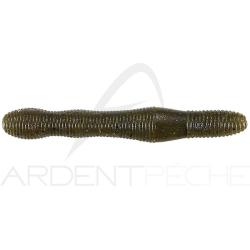 Leurre souple DUO Wriggle stick 4 F005 Green pumpkin/Blue flake