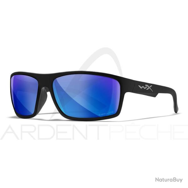 Lunettes polarisantes WILEY X Peak captivate blue mirror matte black frame
