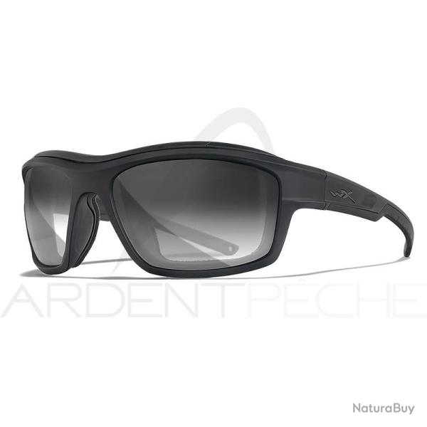 Lunettes polarisantes WILEY X Ozone photochromic Grey Matte black frame