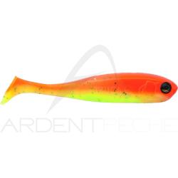 Leurre souple ADUSTA Penta shad 4 100 Green chart glitter orange