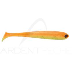 Leurre souple ADUSTA Penta shad 5 100 Green chart glitter orange