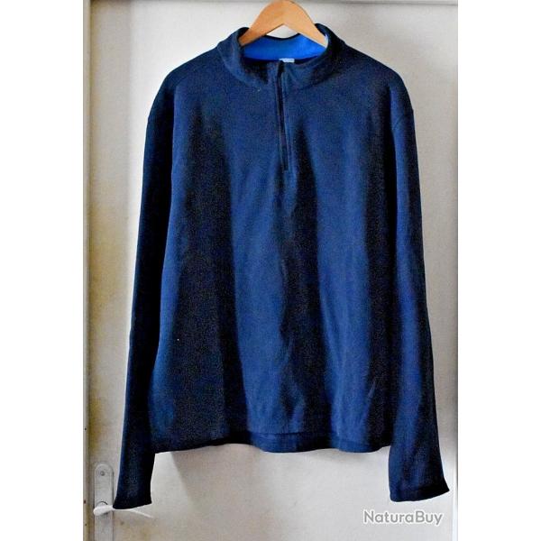 Polaire Quechua - XXXL - Demi zip Marine