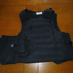 Gilet tactique avec  protections balistiques - GPB