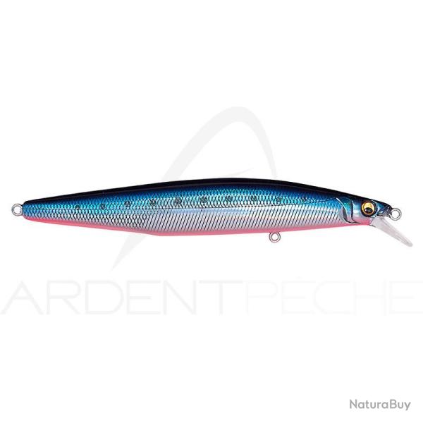 Poisson nageur MEGABASS Marine gang cookai 120 F LZ Blue pink iwashi