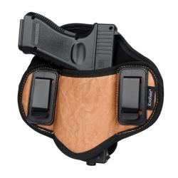 Etui Holster Dissimul&eacute; Universel Cuir Pistolet Revolver Arme de Poing LIVRAISON GRATUITE