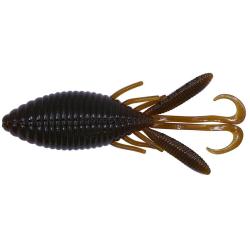 Leurre souple HIDEUP Stagger wide hog 4 126 Dark olive