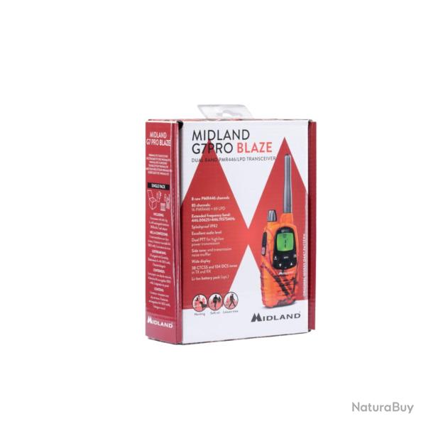 Talkie Walkie Midland G7 pro blaze