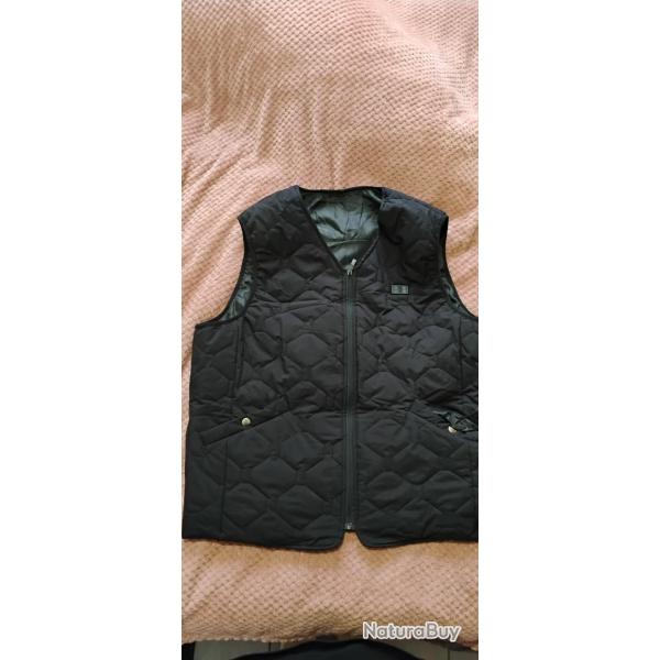 Gilet chauffant homme/femme avec batterie - 3 niveaux de chaleur - Neuf