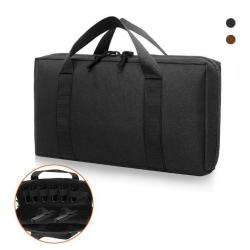 Sac de Transport  2 Pistolets Arme de Poing + 7 Chargeurs Max 34.5 x 20.5 - LIVRAISON OFFERTE