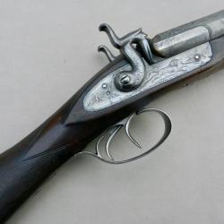 Fusil &agrave; percussion, vers 1850 - calibre 14