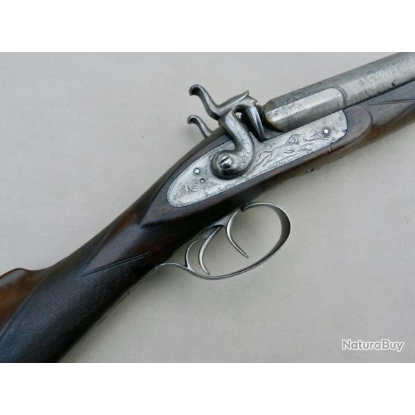 Fusil � percussion, vers 1850 - calibre 12