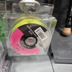 BACKING - DEVAUX - CHARTREUSE NOIR - 50M - 20LBS