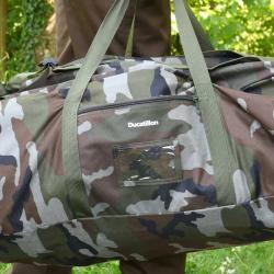 Grand sac de Chasse 3 poches ext&eacute;rieures camo 70L